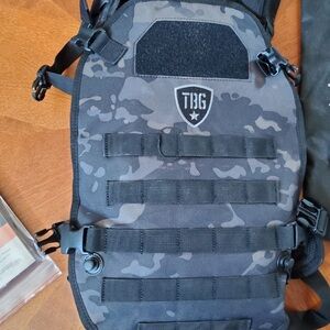 TBG Tactical Black Camouflage Vest